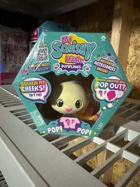 WowWee My Squishy Little Dumplings Interactive Collectible Figure - Dip (Turquoi